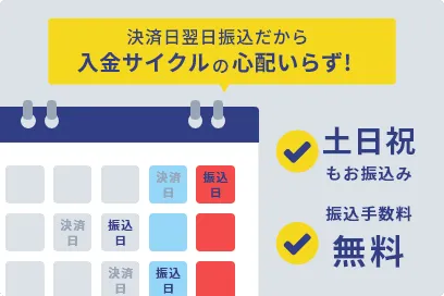入金サイクル表