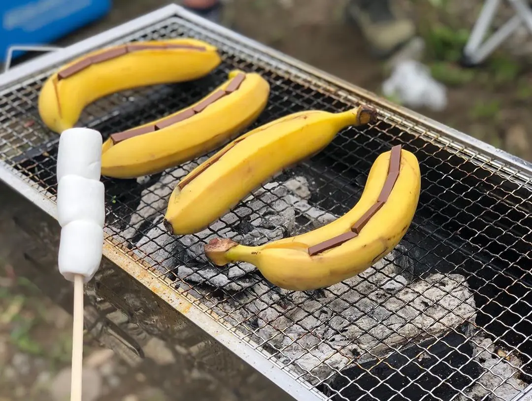 焼きチョコバナナ