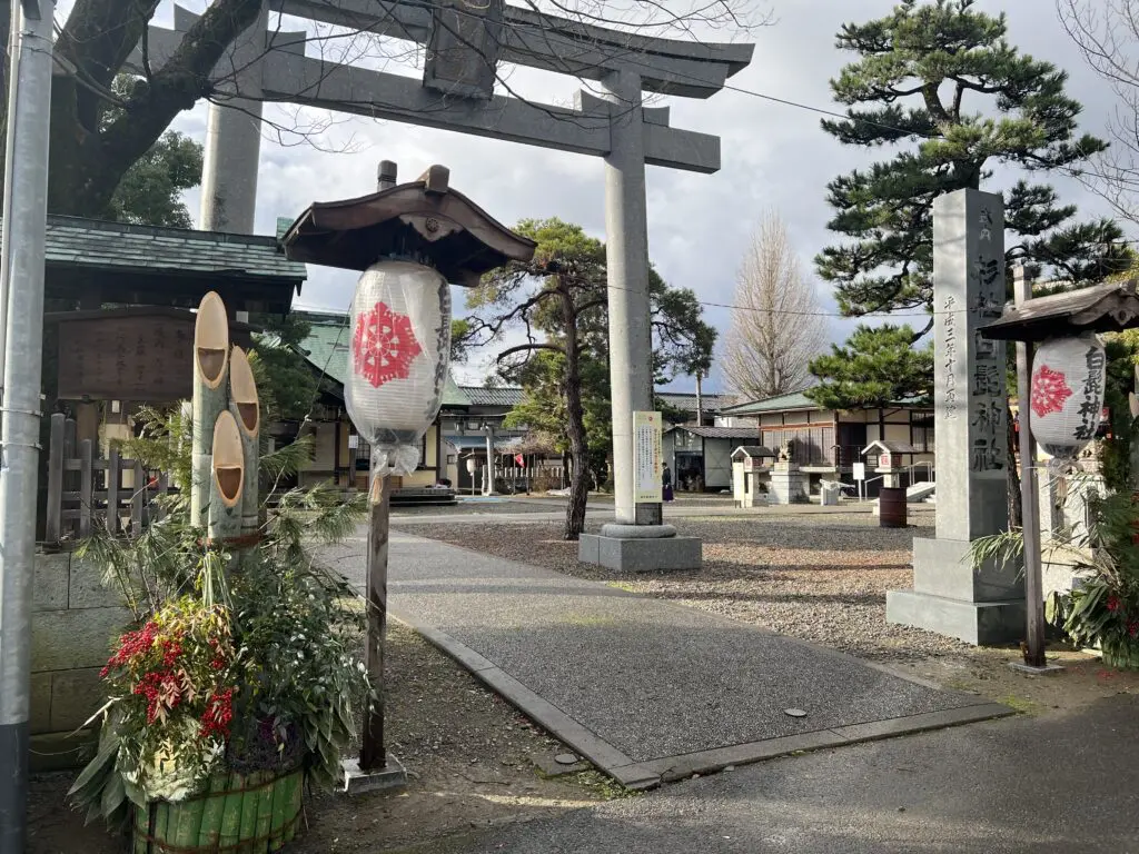 初詣の参拝に行きました！