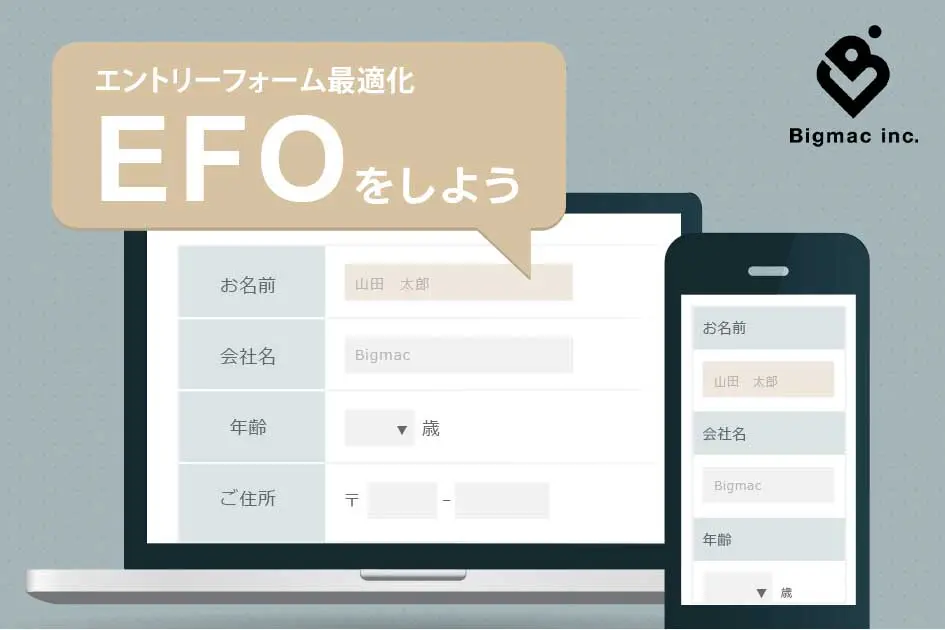 EFO（エントリーフォーム最適化）をしよう