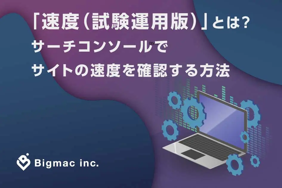 「速度（試験運用版）」とは？サーチコンソールでサイトの速度を確認する方法